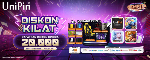 Siap-siap, Diskon Kilat UniPin Bakal “Nyambar” Selama 3 Hari!